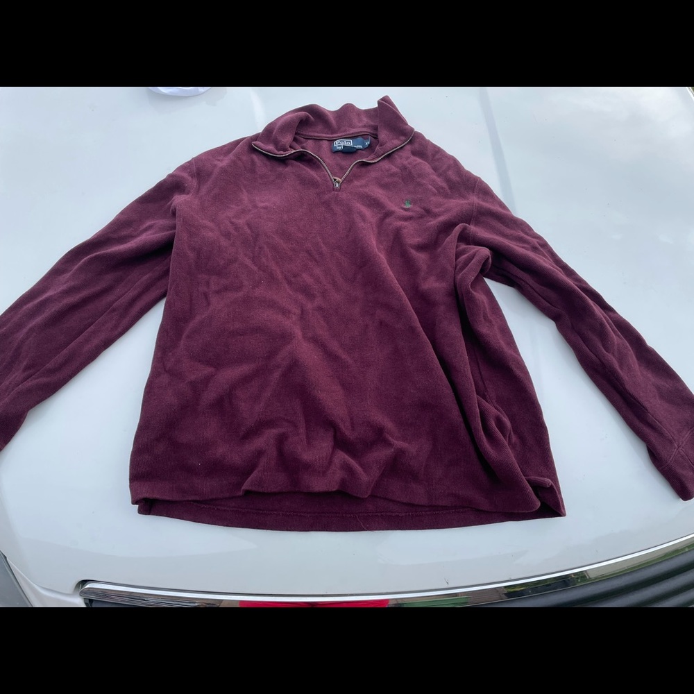 Burgundy Polo Ralph Lauren Sweater